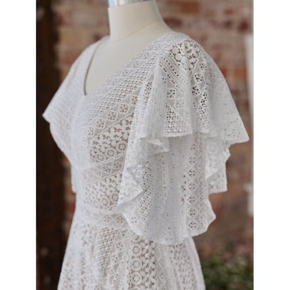 Maggie Sottero Orchid Wedding Gown Size 12 NEW - Picture 9 of 11